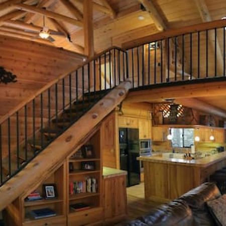 Eagles Nest - Natural Log Cabin With Guest House Idyllwild Luaran gambar