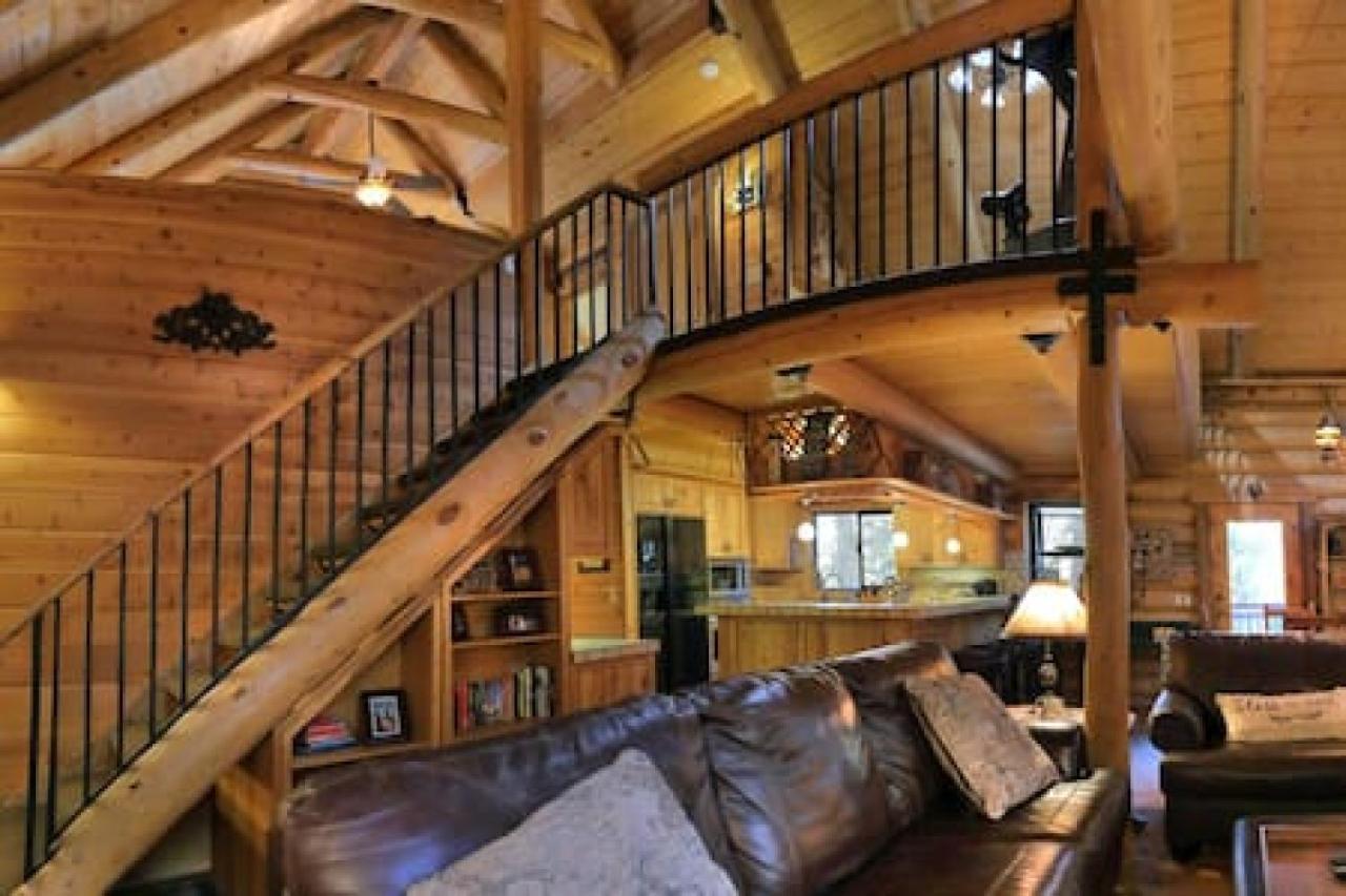 Eagles Nest - Natural Log Cabin With Guest House Idyllwild Luaran gambar