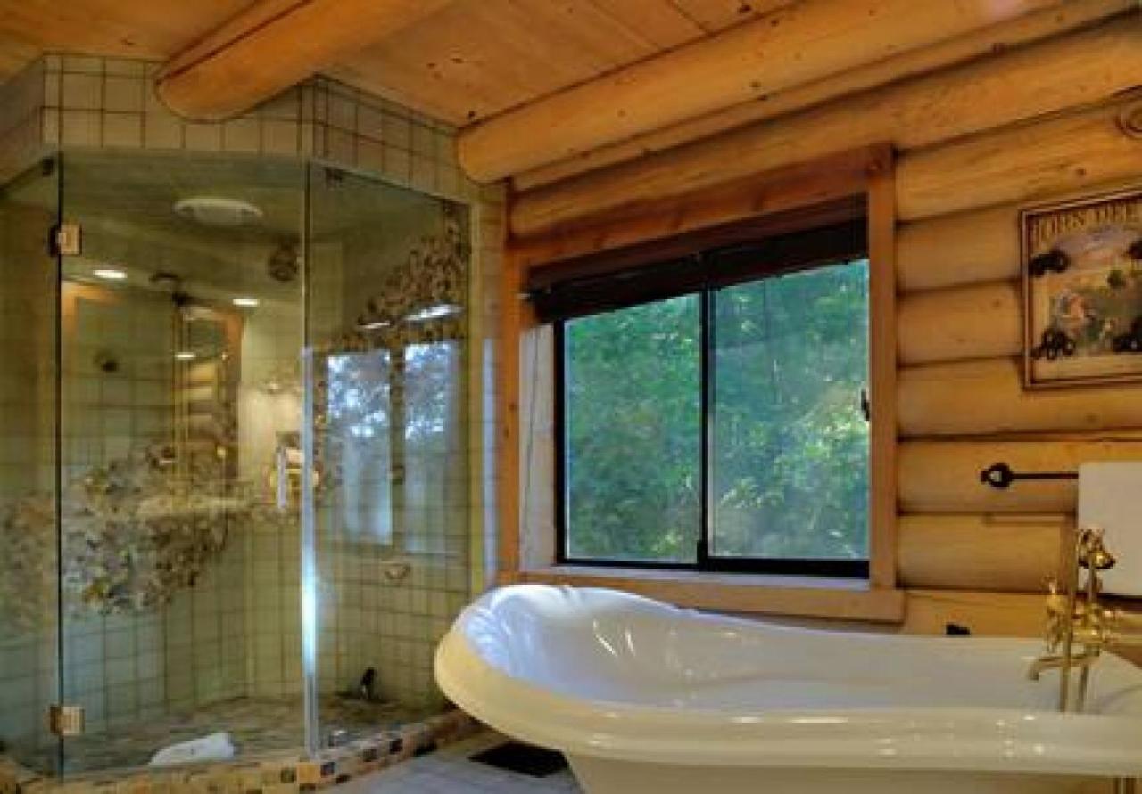 Eagles Nest - Natural Log Cabin With Guest House Idyllwild Luaran gambar