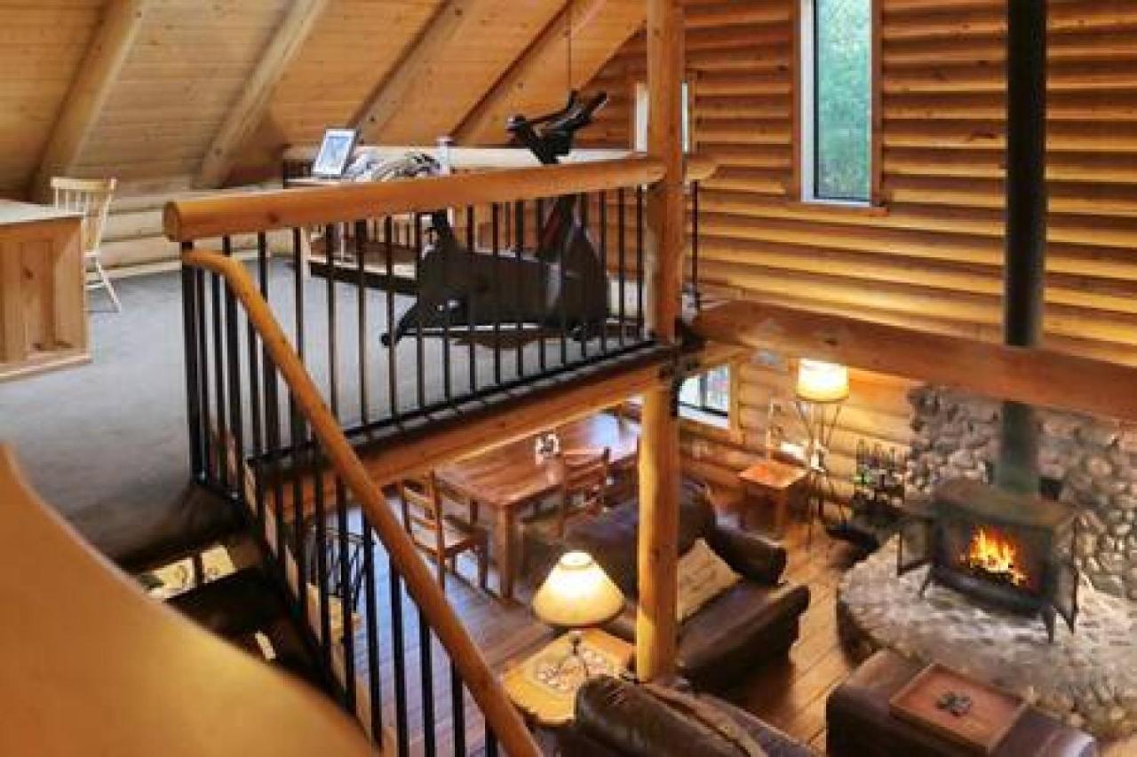 Eagles Nest - Natural Log Cabin With Guest House Idyllwild Luaran gambar